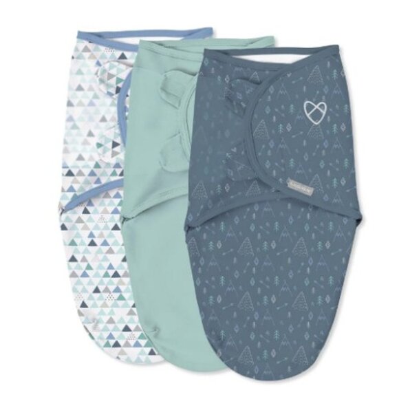 SWADDLE ME Lot of Cotton Infant Swaddles 3-6 months - Picture 3 of 11